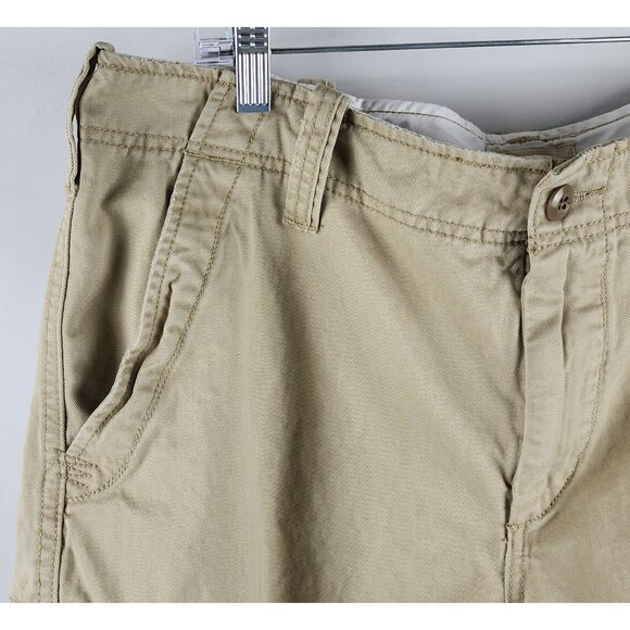 Denim & Supply Ralph Lauren Shorts Mens 36x11 Beige Vintage Cargo Shorts - Picture 2 of 9